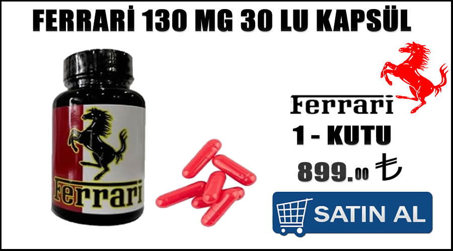 Ferrari 30 lu hap eczanede satılıyor mu