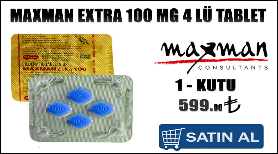 Maxman 100 mg tablet satış sitesi