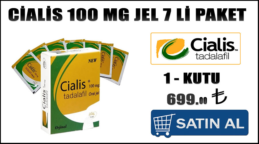 Cialis 100 mg jel yan etkileri ve zararları
