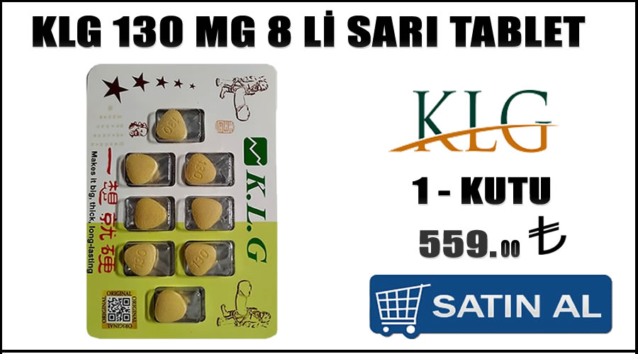 Klg 130 mg sarı hap satın al